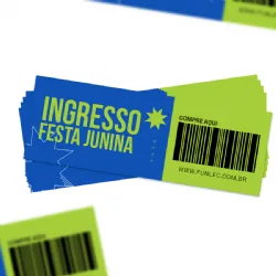 Ingressos Festa Junina - Oswaldo Tognini